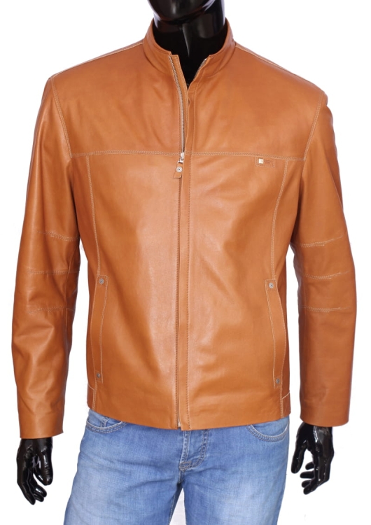 Kurtka skórzana męska DORJAN OLF080