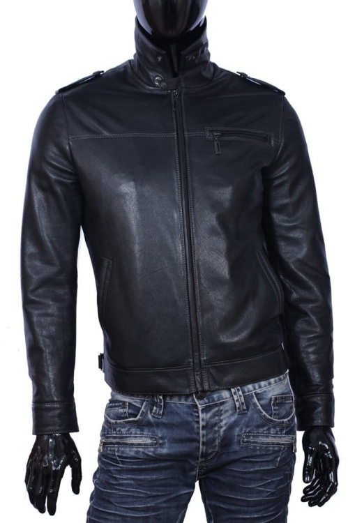 Kurtka skórzana męska CARLO MONTI TOM950