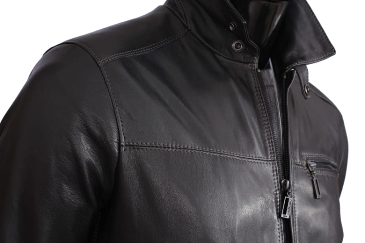 Kurtka skórzana męska CARLO MONTI TOM950_3