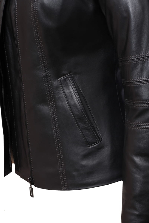 Kurtka skórzana damska CARLO MONTI AGT450