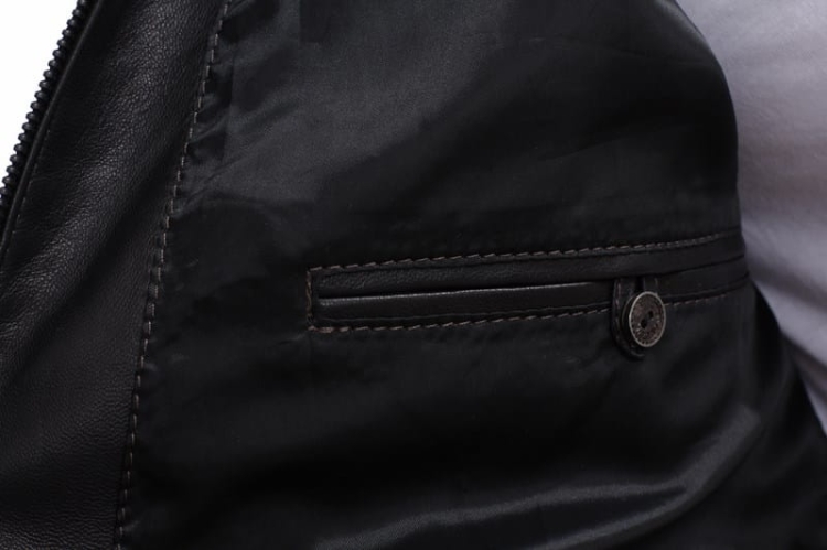 Kurtka skórzana męska CARLO MONTI TOM950_3