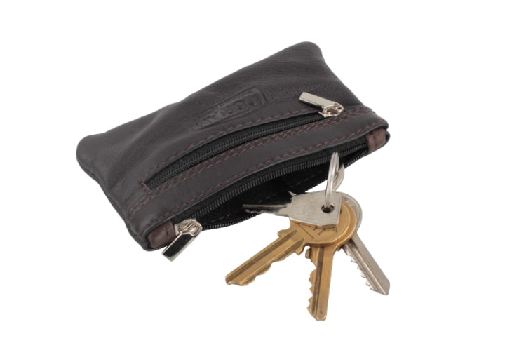 Skórzane etui do kluczy KK016 rozpinane 