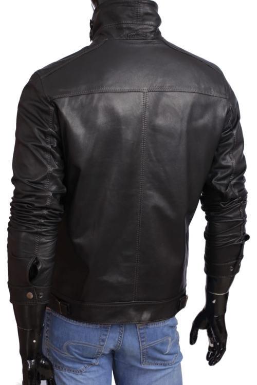 Kurtka skórzana męska CARLO MONTI TOM950_3