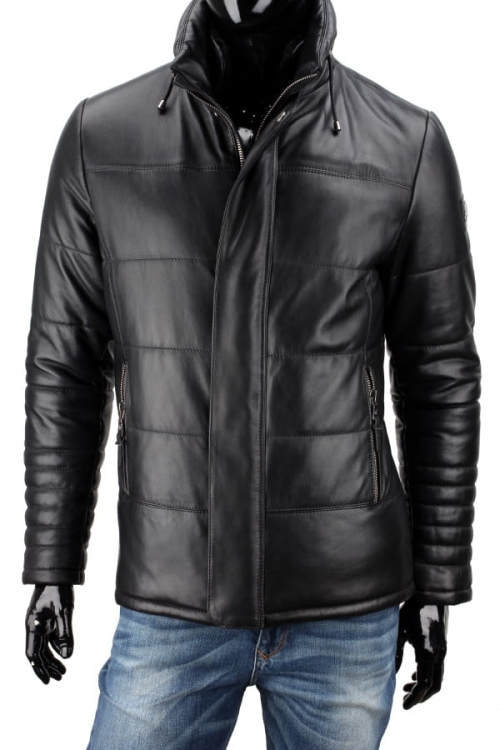 Kurtka skórzana pikowana męska DORJAN CM ATU450 1.JPG