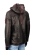 AMDO450_1 - Kurtka skórzana męska PREMIUM plecy z widocznymi detalami przeszyć kaptura DORJAN