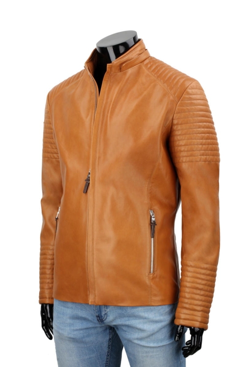 Kurtka skórzana z kapturem DORJAN CM VIT084K 7.JPG