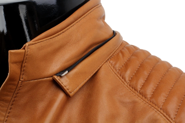 Kurtka skórzana z kapturem DORJAN CM VIT084K 10.JPG