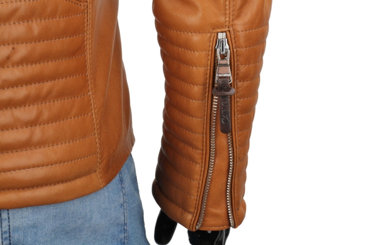 Kurtka skórzana z kapturem DORJAN CM VIT084K 12.JPG