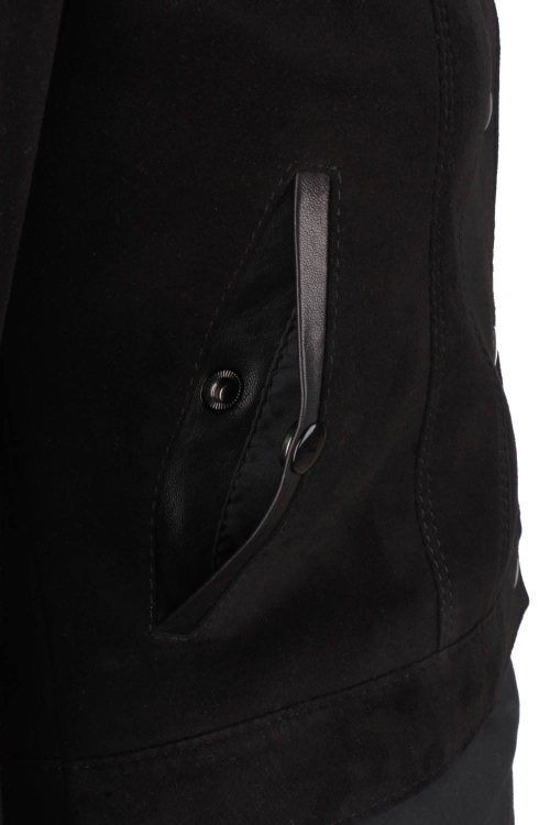 DOM400 - czarna kurtka zamszowa damska katana skórzana DORJAN 9.JPG