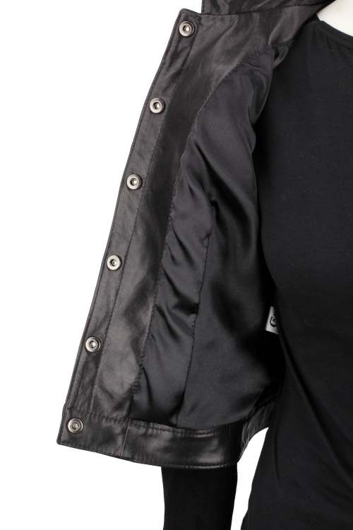 DOM400 - czarna kurtka zamszowa damska katana skórzana DORJAN 14.JPG