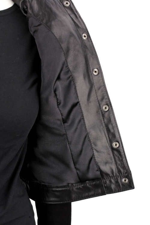 DOM400 - czarna kurtka zamszowa damska katana skórzana DORJAN 15.JPG