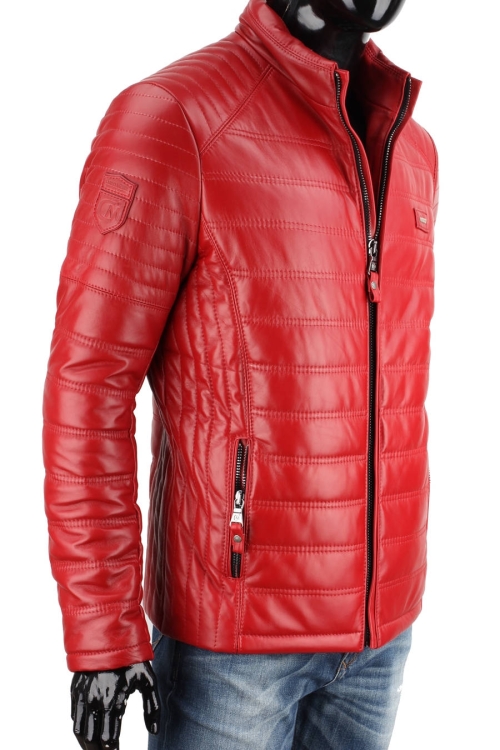 Kurtka skórzana pikowana męska DORJAN CM NIK463 4.JPG