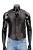HRO450 - Elegancka czarna kamizelka skórzana męska klasyk DORJAN 1.JPG