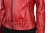 SAR467 - czerwona damska kurtka skórzana z paskiem na klamrę DORJAN 8.JPG