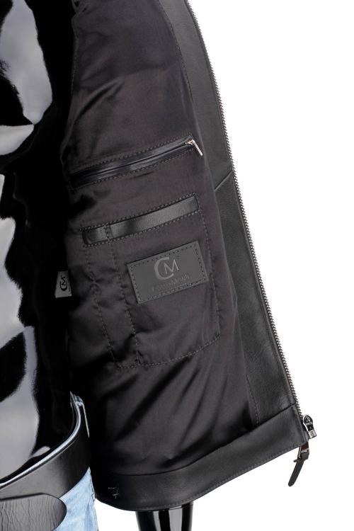 DUC950N - Męska kamizelka motocyklowa skórzana z naszywkami DORJAN 14.JPG