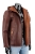 AMD126 - Ekskluzywna brązowa skórzana kurtka męska z kapturem PREMIUM DORJAN 7.JPG