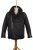 OUT158 - 3XL - Czarny kożuch ekologiczny męski w dużym rozmiarze DORJAN Outlet 1.JPG