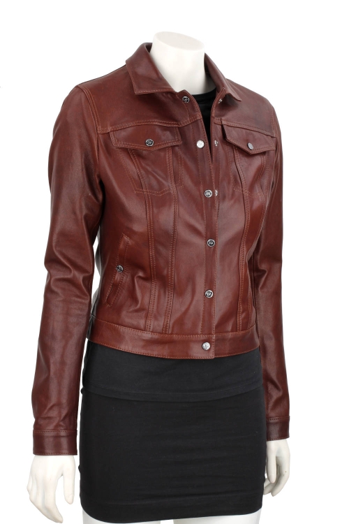 DRI122A - Lekka brązowa katana damska skórzana DORJAN 5.JPG