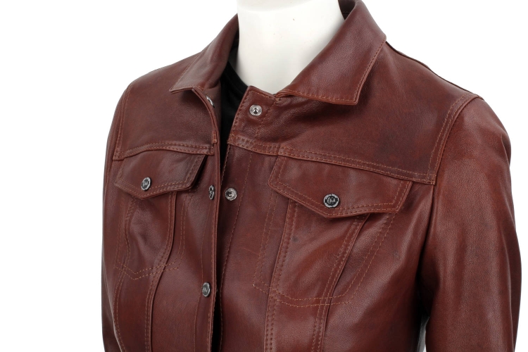 DRI122A - Lekka brązowa katana damska skórzana DORJAN 8.JPG