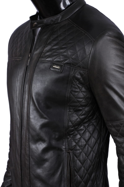 Kurtka skórzana męska CARLO MONTI PDR450 / 17