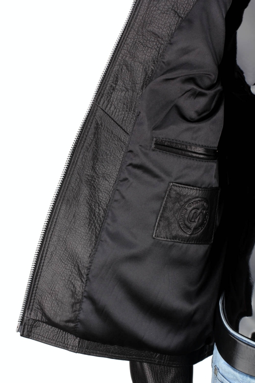 Czarna kurtka skórzana męska ze naturalnej skóry PREMIUM DORJAN 13.JPG