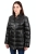 OUT137 - XS - Czarny płaszcz skórzany damski ocieplony DORJAN Outlet 0.JPG