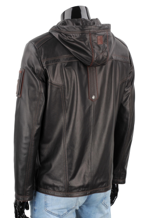 AMDU450 - Ekskluzywna skórzana kurtka męska z kapturem PREMIUM DORJAN 6.JPG