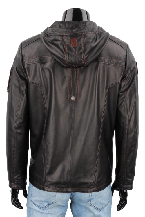 AMDU450 - Ekskluzywna skórzana kurtka męska z kapturem PREMIUM DORJAN 7.JPG