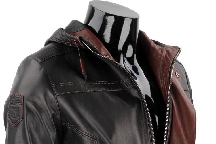 AMDU450 - Ekskluzywna skórzana kurtka męska z kapturem PREMIUM DORJAN 16.JPG