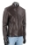 VIT124 - Męska kurtka skórzana casual w kolorze ciemnego brązu DORJAN 7.JPG