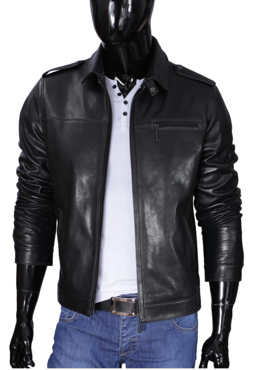 Kurtka skórzana męska DORJAN CM TOM950