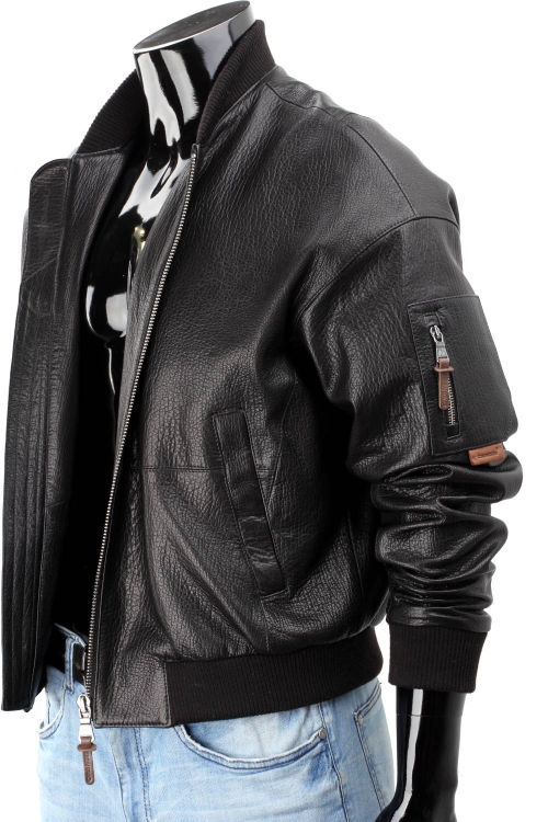 WLT951- Ekskluzywna bomberka męska oversize ze skóry naturalnej DORJAN  6.JPG