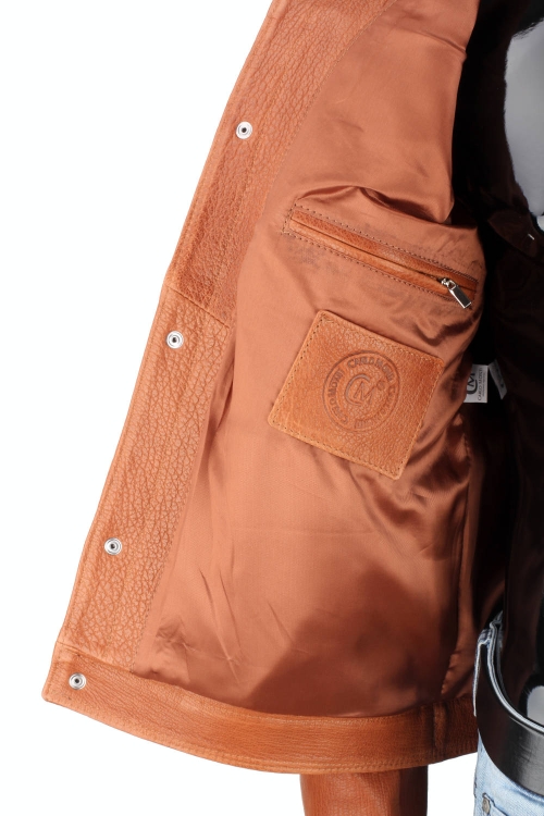 KTM127 - Camelowa katana skórzana męska ze skóry PREMIUM DORJAN 13.JPG