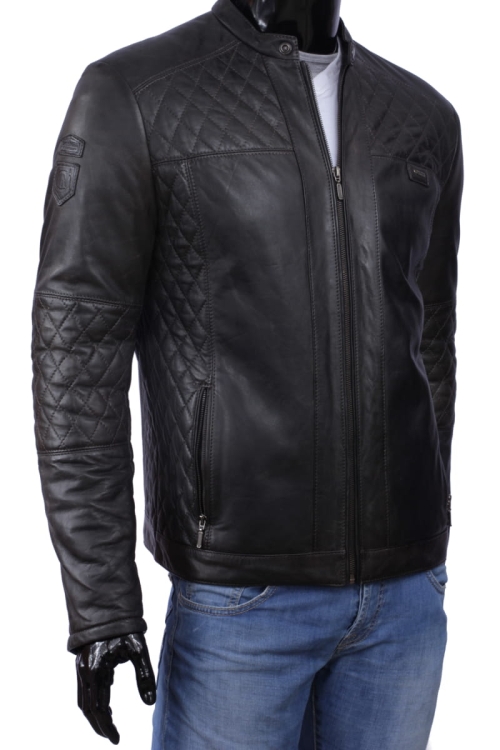 Kurtka skórzana męska CARLO MONTI PDR450 / 12