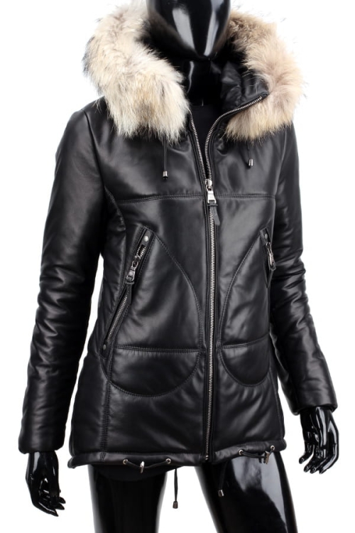 Parka Skórzana Damska DORJAN CM ADL450 4.JPG