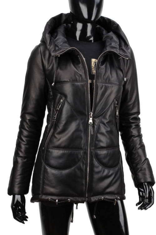 Parka Skórzana Damska DORJAN CM ADL450 6.JPG