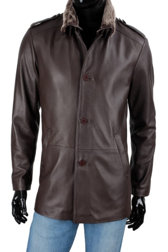 Płaszcz skórzany męski DORJAN BILK123 1.JPG