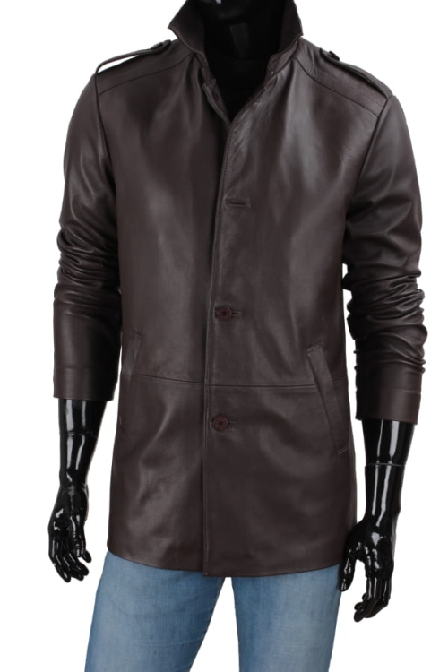 Płaszcz skórzany męski DORJAN BILK123 3.JPG