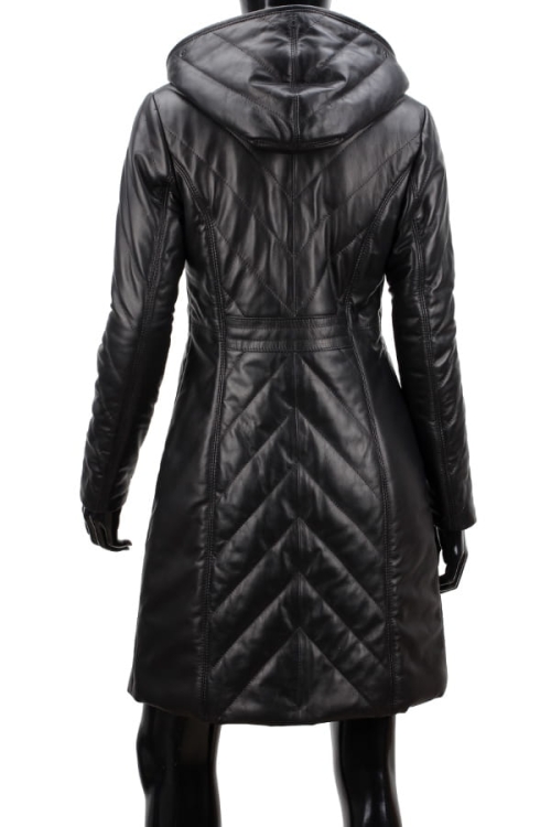 Płaszcz Skórzany Pikowany Damski DORJAN CM ANL450 10.JPG