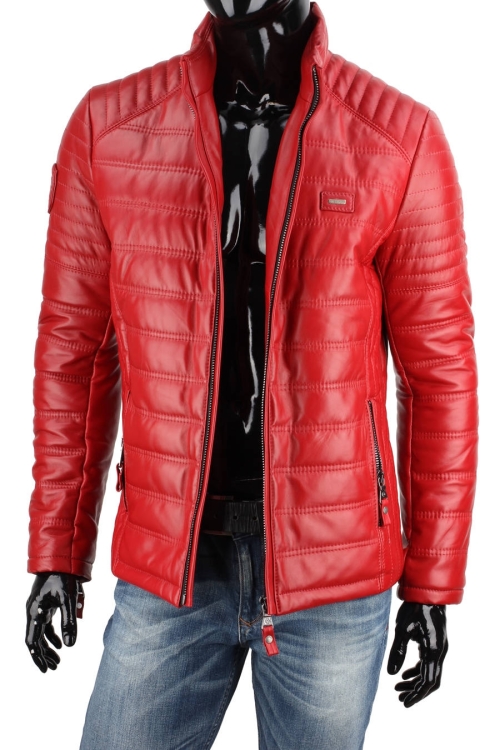 Kurtka skórzana pikowana męska DORJAN CM NIK463 2.JPG