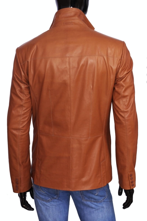 LF080_3 - Camelowa marynarka skórzana męska na dwa guziki DORJAN 6.jpg