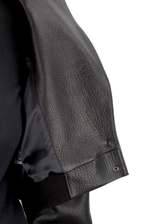 NAT951N - Kurtka skórzana damska oversize zapinana na napy DORJAN 13.JPG
