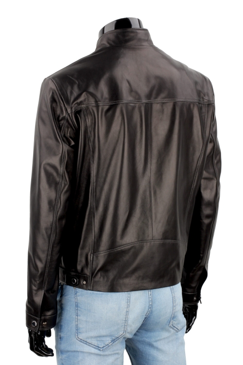 Czarna kurtka skórzana męska w stylu vintage DORJAN 7.JPG
