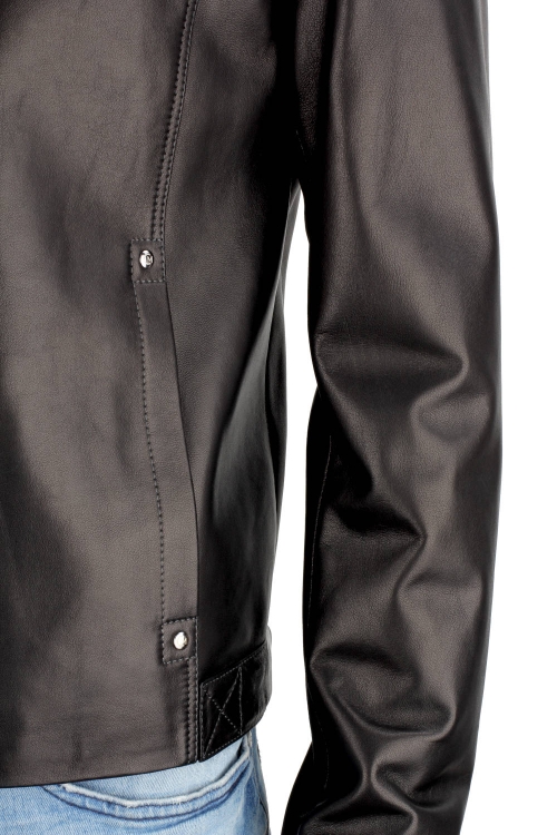 Czarna kurtka skórzana męska w stylu vintage DORJAN 10.JPG