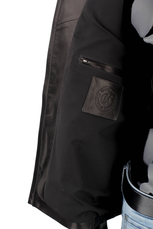 Czarna kurtka skórzana męska w stylu vintage DORJAN 13.JPG