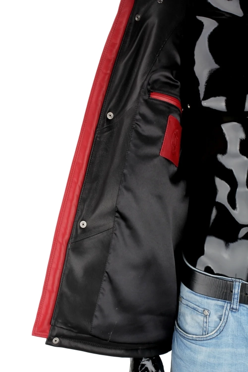 AS411 - Pikowana kurtka skórzana męska z dwóch kolorów skóry DORJAN 16.webp