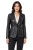 marynarka skórzana damska - czarny żakiet damski DORJAN 1.webp