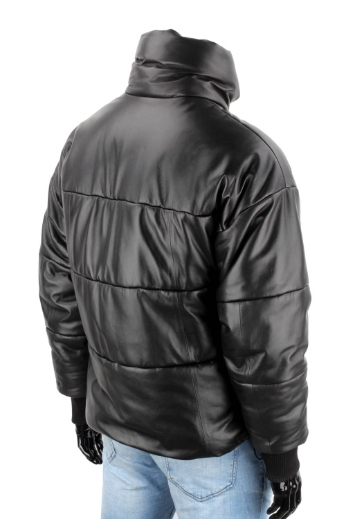 ATS450 - Ocieplana kurtka skórzana męska w kroju oversize DORJAN 5.JPG