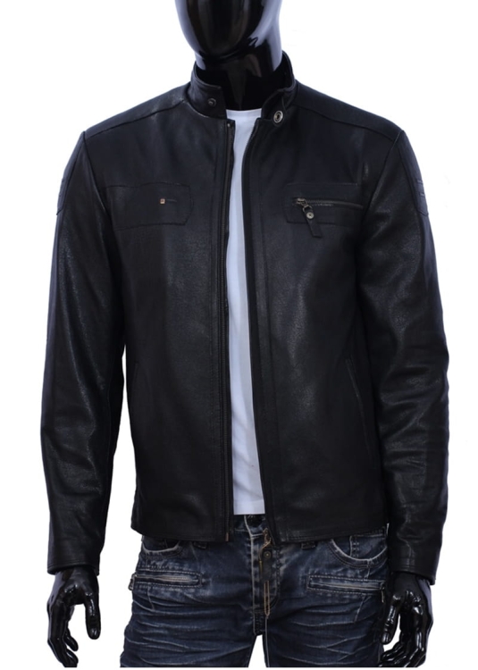 Kurtka skórzana męska DORJAN KRZ950