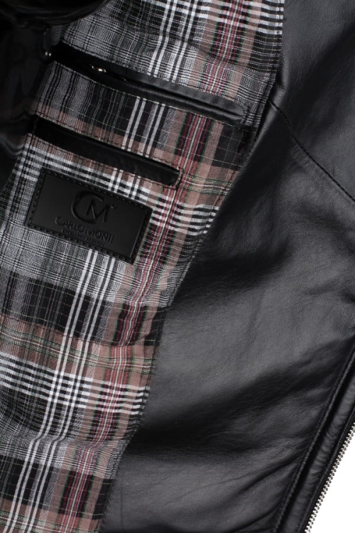 Ramoneska skórzana z kapturem DORJAN CM LSR450 16.JPG